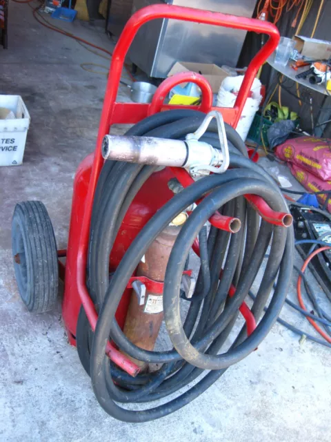Ansul Red Line 2 Wheeled Commercial Fire Extinguisher