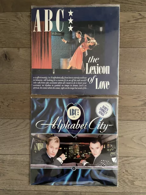 ABC lot de 2 albums vinyles 33 tours (2 original vinyl LPs bundle)