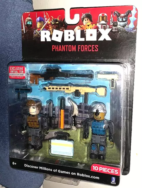 Roblox Phantom Forces Ghost Figure NEW Sealed RARE 3 Toy Mix