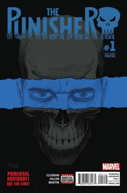 Marvel The Punisher, Vol. 11 #1 2016 [Declan Shalvey 2nd printing Variant]