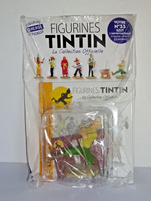 FIGURINE TINTIN COLLECTION Officielle n°64 LE DOCTEUR MULLER neuf sous