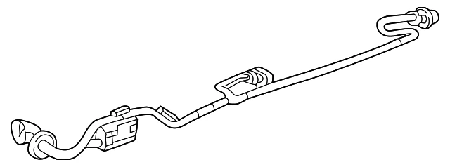 Genuine GM Rear License Plate Lamp Wiring Harness 84748727