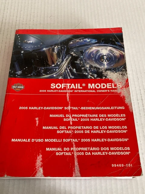 2005 Harley Davidson Softail Models International Owner's Manual