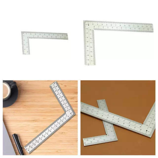 L Shaped Square Ruler Carpenter Square for DIY Model Making Tools Tailor