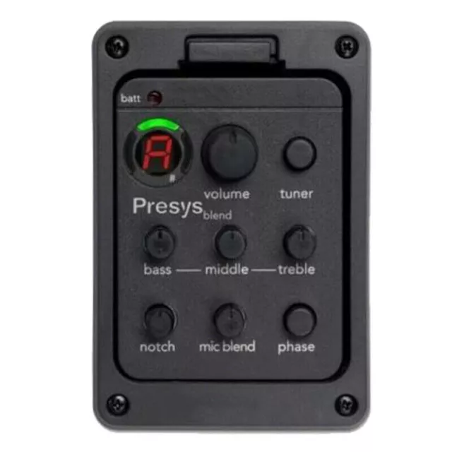 Presys Blend 301 Onboard Preamp Pickups EQ Tuner With Mic for Acoustic Guitar