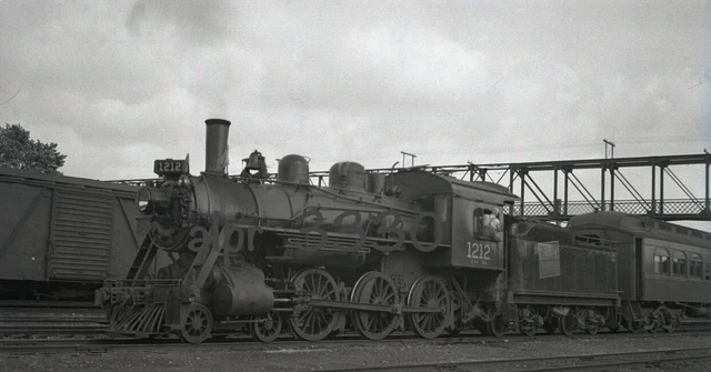 Original Negative: Canadian National # 1212 Palmerston Ont 7/4/41