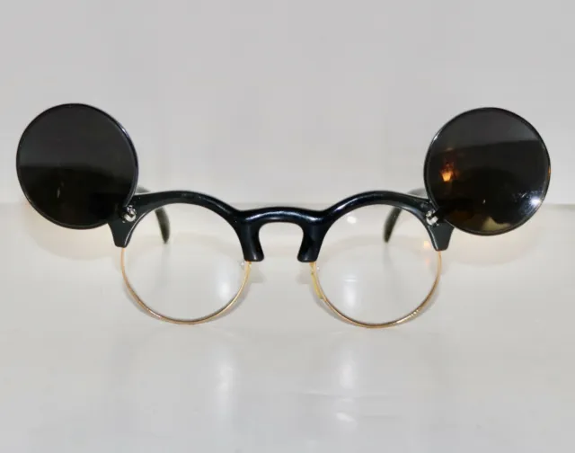 Flip Up mouse ear sunglasses eyeglasses punk