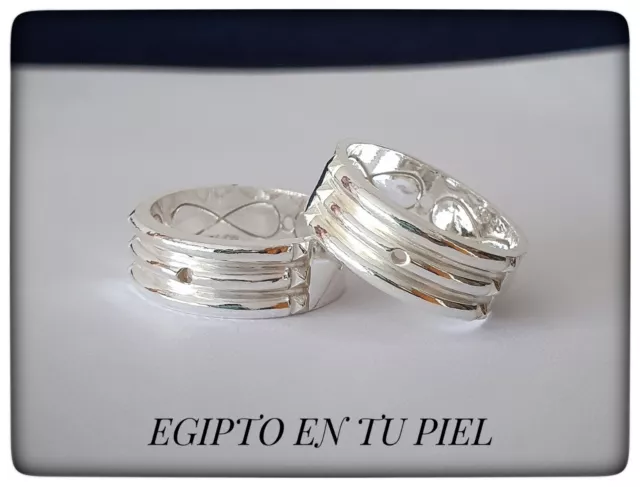 ANILLO ATLANTE 925 Sterling silver Atlantis Ring Geometria sagrada Sello Anillo EUR 30 99 PicClick IT