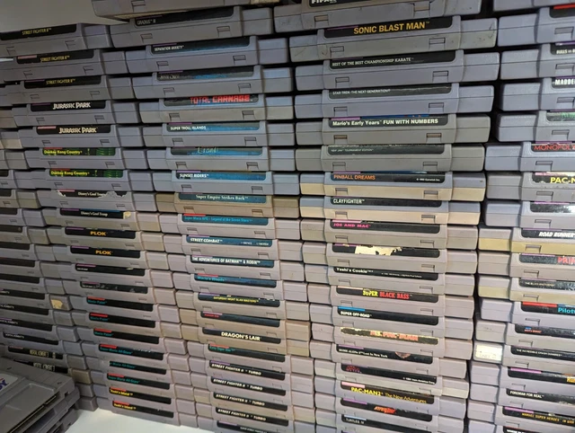 Super Nintendo SNES Video Games (Mix & Match)