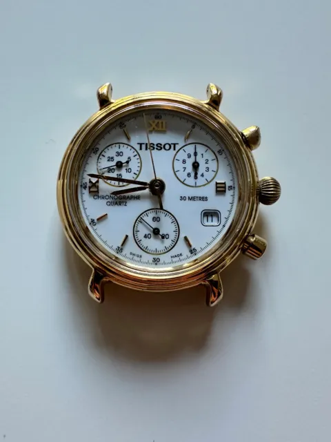 Armbanduhr Tissot S572 Unisex vergoldet