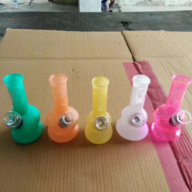 Rainbow Mini water pipe Hookah Smoking Tobacco Sheesha Stylish Pipes 4 Inch