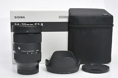 Sigma AF 24-70mm f2.8 DG DN HSM Art Lens Pana L-Mount #886