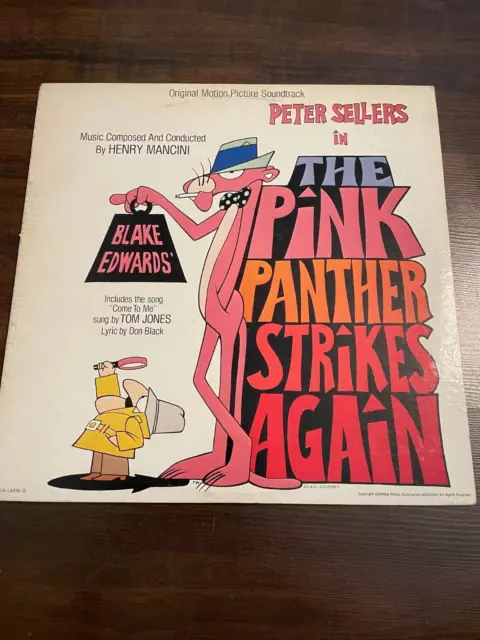 LP Vinyl Soundtrack / Hörspiel The Pink Panther strikes again im guten Zustand