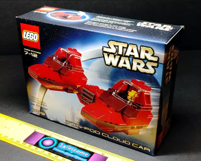 VINTAGE LEGO STAR Wars 7119 Lobot Cloud City Twin Pod Cloud Car