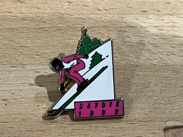 Pin's Olympique JO Albertville 1992 Savoie - Arthus Bertrand Doré - Collection