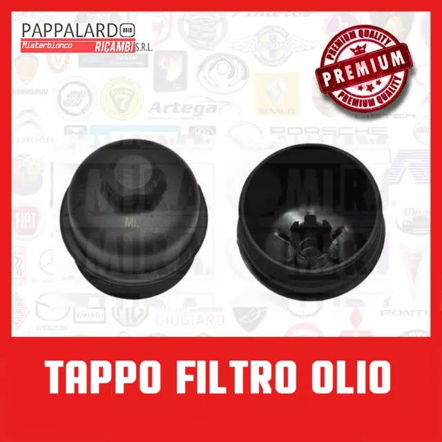 TAPPO COPERCHIO FILTRO OLIO FORD FIESTA FUSION FOCUS MONDEO C-MAX S-MAX 1.6 TDCi