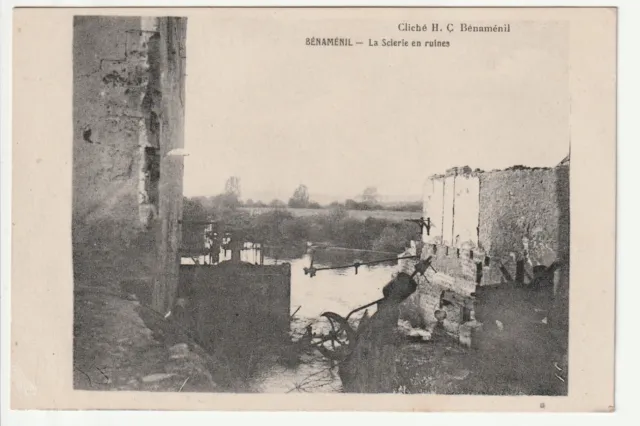 BENAMENIL - Meurthe & Moselle - CPA 54 - la Scierie en ruines