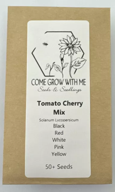 TOMATO SEEDS 'Cherry Mix' 50+ Seeds Tomato Vegetable Garden