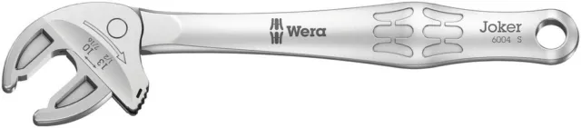 Wera 020100 JOKER 6004 S Self-Setting Adjustable Spanner Wrench Ratchet 10-13mm
