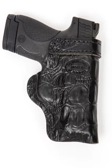 HD GLOCK 42,43,19 Black GATOR Leather Gun Belt Conceal Pistol Holster CLICK  NOW! $54.77 - PicClick