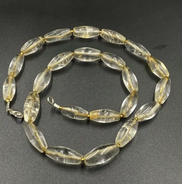 South East Asian Burmese Antiquity Gems Jewelry Crystal Antique Old Beads
