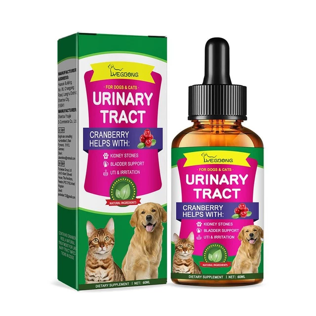60ml Pet Urinary Tract Infection Drops M8D4