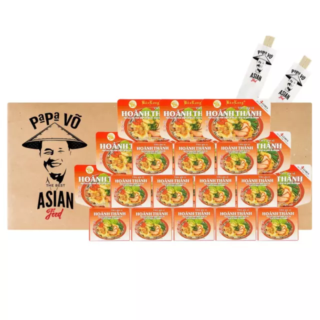 Bao Long Gewürz für Wantan Suppe 12x75g Bao Long Würfel Wan Tan Seasoning