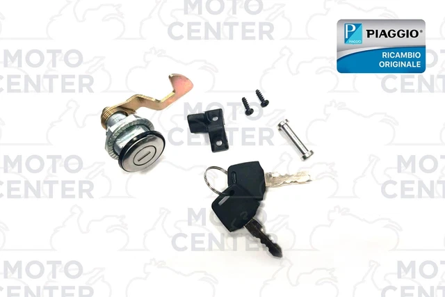Kit Serratura Bauletto Per Vespa PK PKS - Ricambio Originale, Compatibile 50-125 Cc - Foto 2
