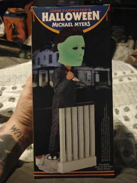Michael Myers Royal Bobblehead Halloween glow in the dark RARE only 600 exist