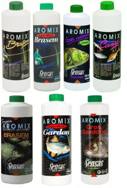 Sensas Aromix Brasem Scopex Bait Liquid Additive Attractor 500ml Carp Fishing