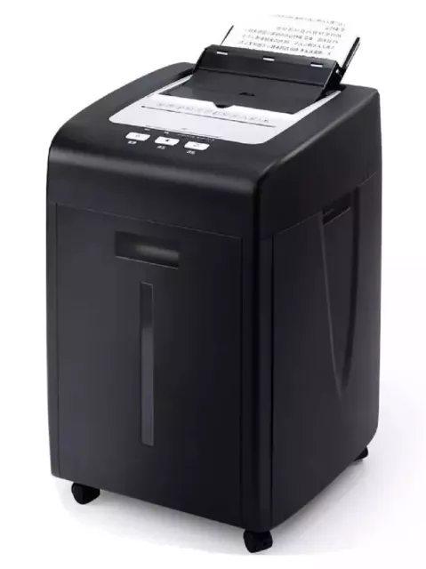 IOCHOW 200-Sheet Auto Feed Paper Shredder: 40 Mins Micro Cut Paper Shredder P-5