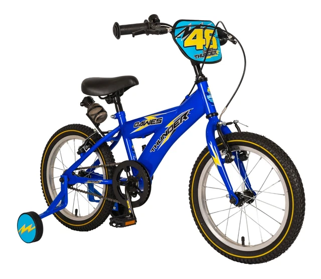 DAWES BOYS 14 Thunder Bike Blue Kids Bicycle with Stabilisers 3 Years Old 149.99 PicClick UK