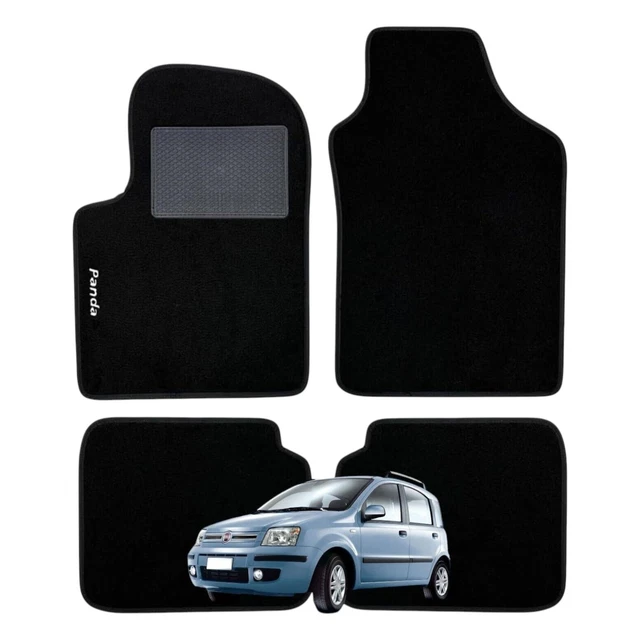 DHCarMats Tappetini Auto Per Renault Scenic 4 (2016-2024) - Kit Completo In Moquette Antiscivolo Con Battitacco - Su Misura - 4