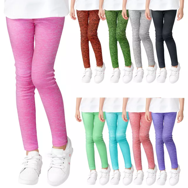 Girls Leggings Bottoms Sweatpants Yoga Skinny Pants Performance Stretchy Active