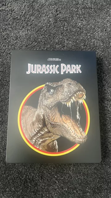 Bluray Steelbook von Jurassic Park als 4K Jubiläums Edition