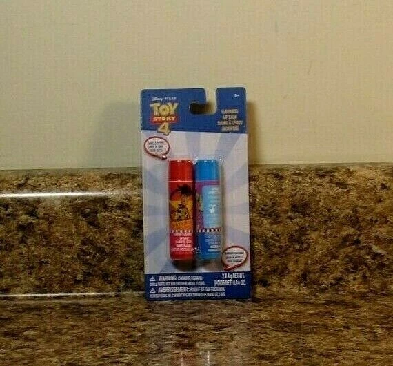Disney Toy Story 4 Flavored Lip Balm 2 Pack Set
