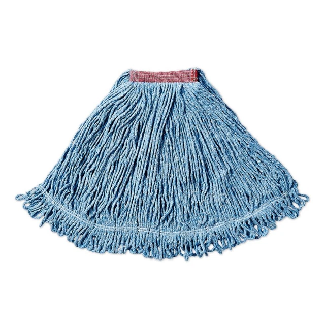 Rubbermaid FGD21306BL00 Super Stitch Blend Mop Head with Headband