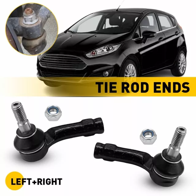 1/2Set TRACK TIE ROD END FRONT 1545338 1545339 FOR FORD FIESTA MK6 2008-ONWARDS