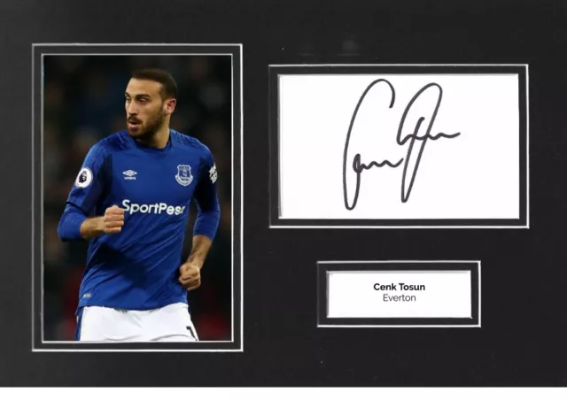 Everton autographs hotsell