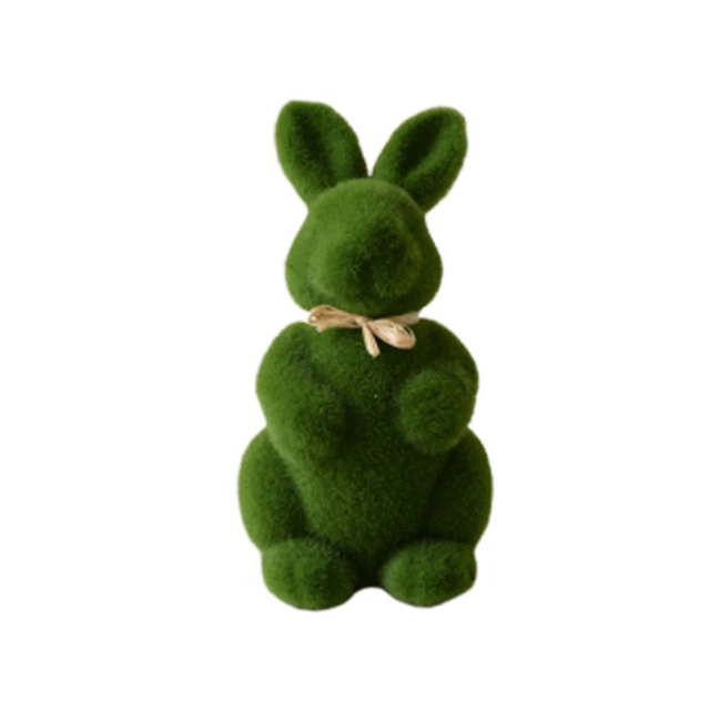 1PC Tafelaufsatz Bunny Garten Dekoration Strömten Häschen Ornamente