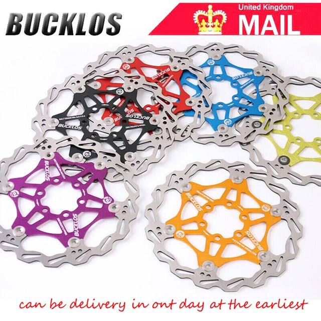 160, 180, 203 MTB Floating Rotors fits Shimano/Hope/SRAM 6 Bolt Bike Disc Brake £5.68 PicClick UK