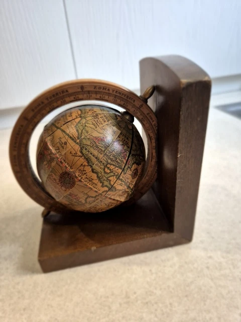 Fermalibri Scultura In Pietra Mela - Coppia Made In Italy Per Libreria E Scrivania - Foto 11