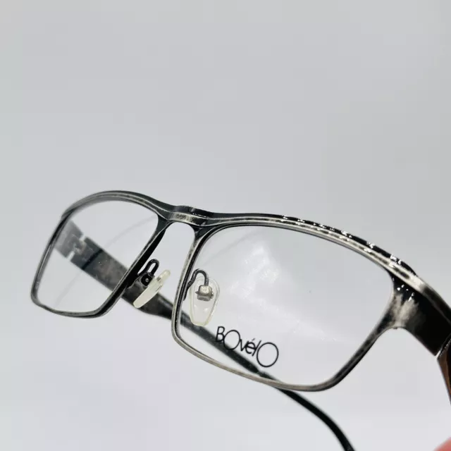 Bovelo Lunettes Femmes Hommes Carré Gris Gunmetal Variation Design Mod. 188 GR