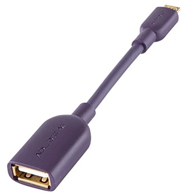 FURUTECH ADL audio grade OTG cable Micro BUSB A socket 10 cm book OTG-MF0.1 F/S