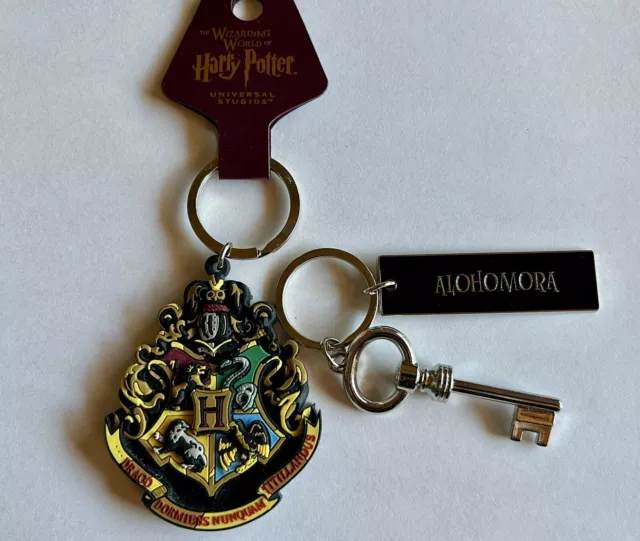 Harry Potter Keychains Alohomora And Universal Studios Keychain