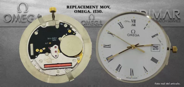 Replacement Vintage Watch Movement Omega.cal.1530