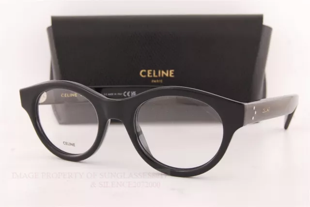 Brand New CELINE Eyeglass Frames CL 50134F 001 Black Asiafit Men Women Size  51mm