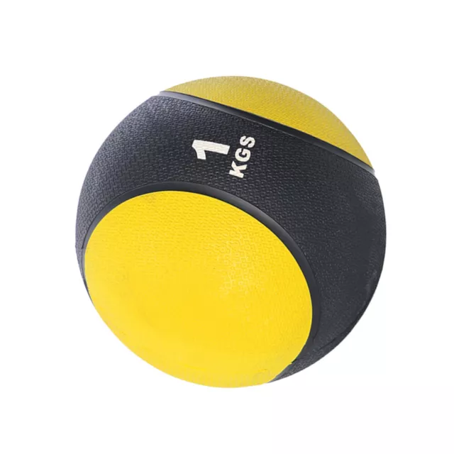 1PC 1KG Yoga Pilates Ball Small Exercise Ball Medicine Ball for Abdominal