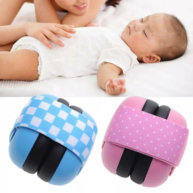 Adjustable Baby Ear Muffs Noise Cancelling Reducing Earmuffs Hearing Protection