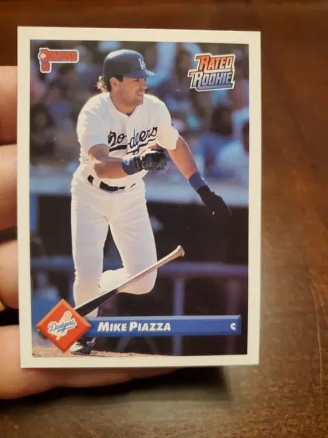 1993 Donruss Mike Piazza Rated Rookie (Mint, ungraded)